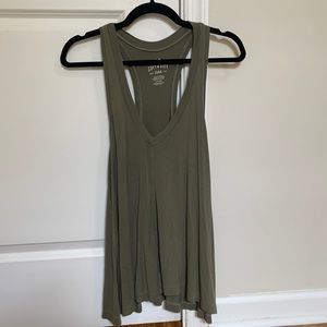 American Eagle - soft and sexy tank top - green - small